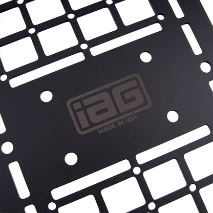 IAG Off-Road Tailgate MOLLE Panel - Logo Close Up