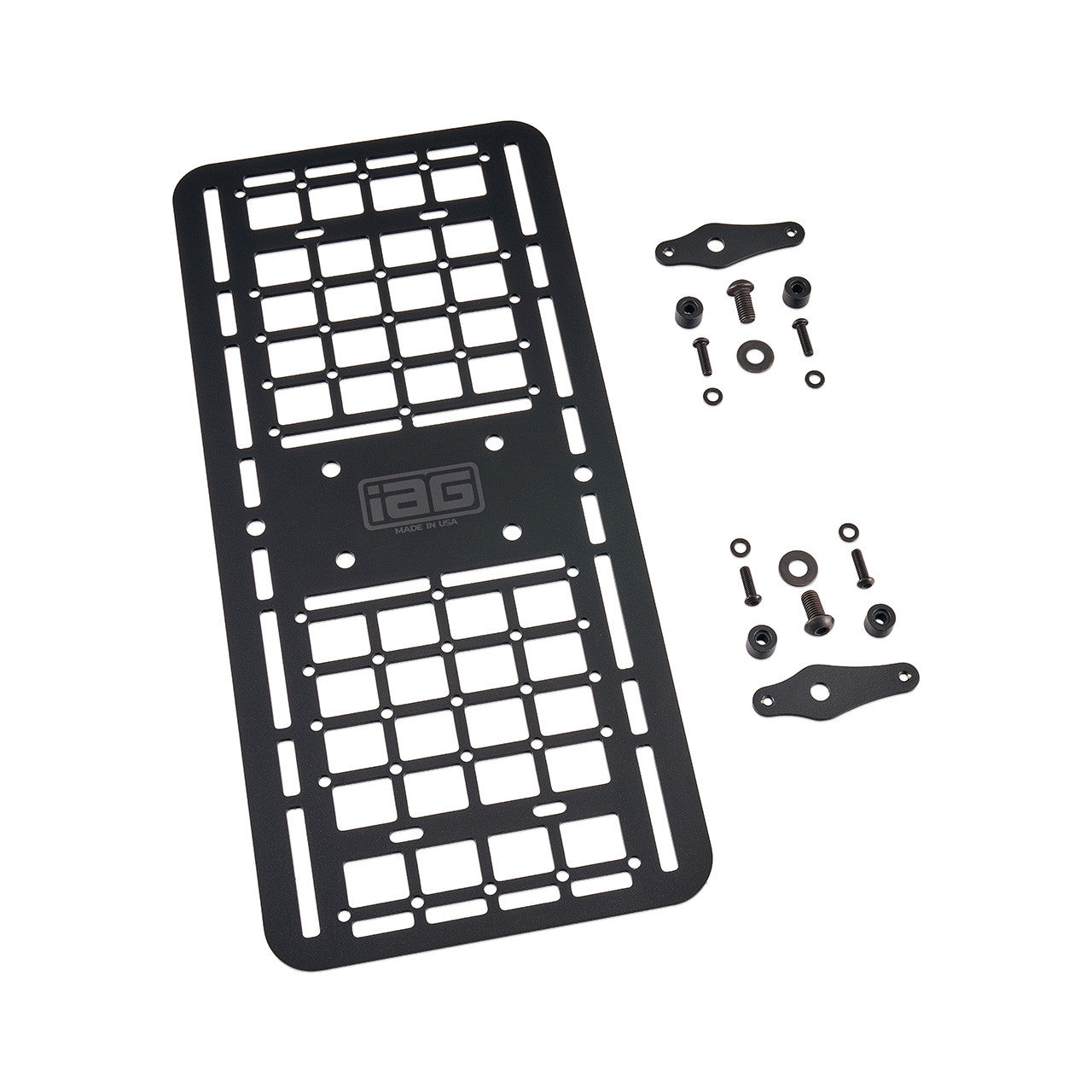 IAG Off-Road Tailgate MOLLE Panel For 2021+ Bronco with IAG X-Brace® - Product Layout