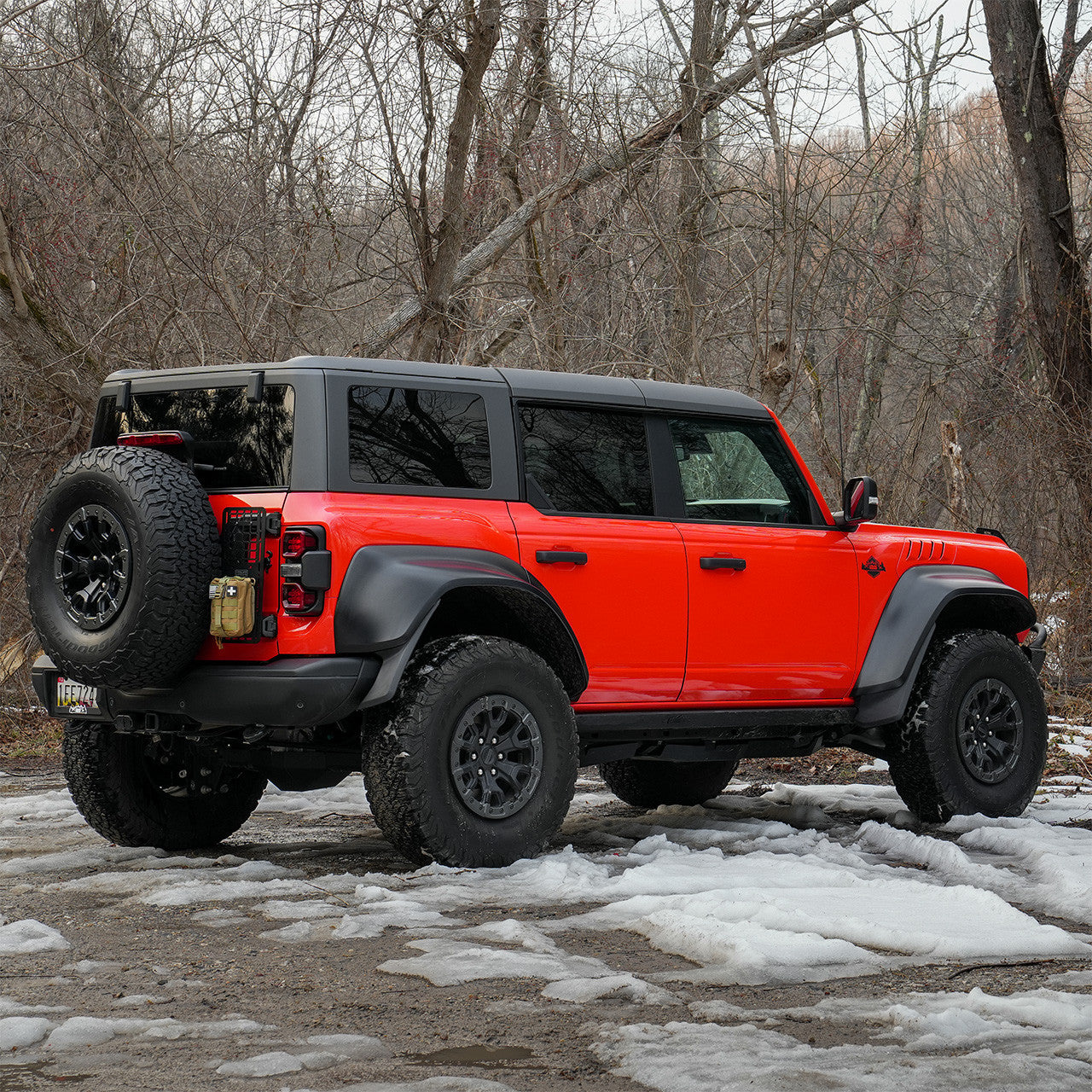 IAG Off-Road Tailgate MOLLE Panel For 2021+ Bronco with IAG X-Brace® - Installed 4