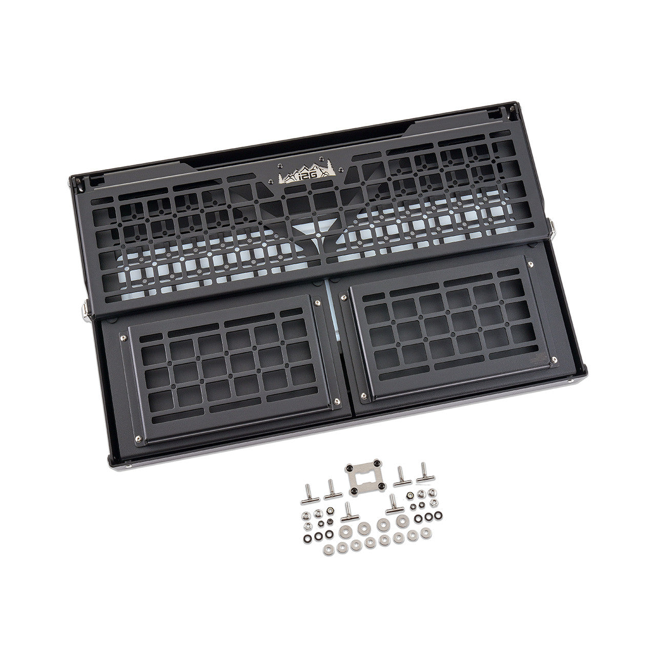 IAG Multilevel Tailgate Table with Cutting Board for 2021+ Ford Bronco - Product Layout 2