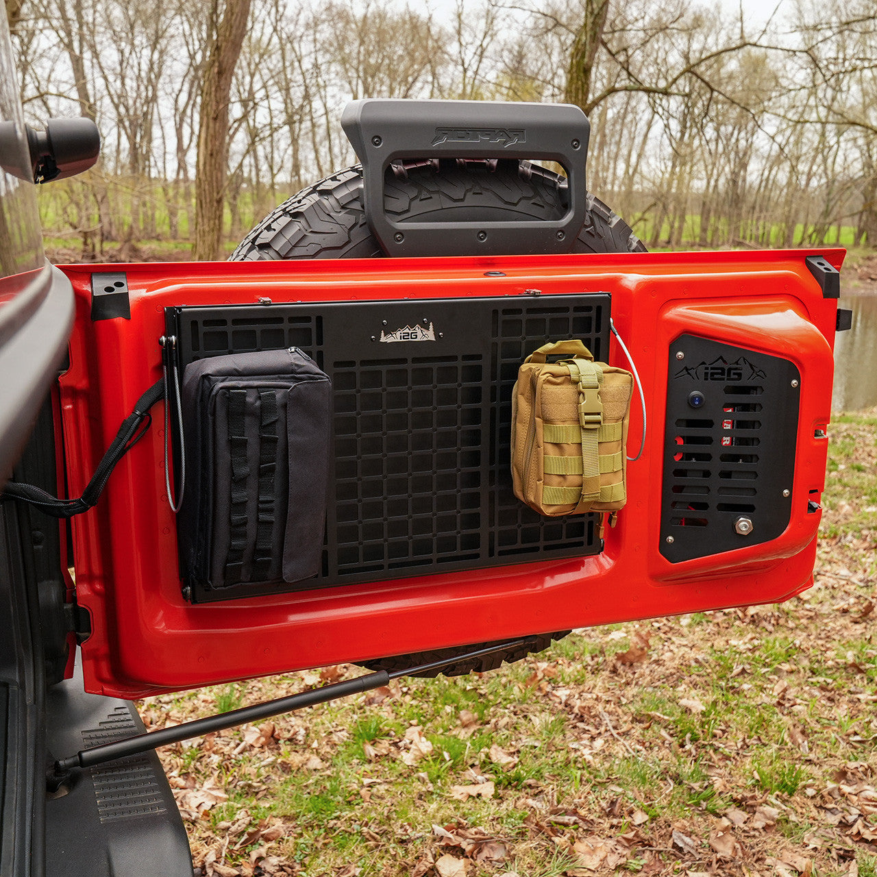 IAG Off-Road Base Camp Tailgate Table For 2021+ Ford Bronco - Installed 2