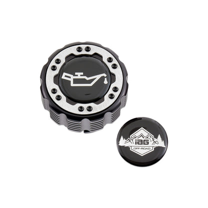 IAG Off-Road Beadlock Oil Cap For 2021+ Ford Bronco, 15+ F-150, 19+ Ranger - Aluminum