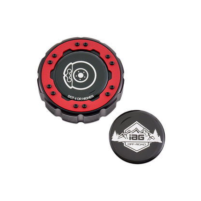IAG Off-Road Beadlock Brake Master Cylinder Cap For 2021+ Ford Bronco, 15+ F-150, 19+ Ranger, 22+ Maverick