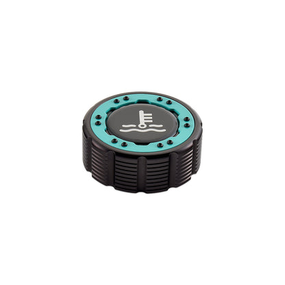 IAG Off-Road Beadlock Coolant Cap For 2021+ Ford Bronco, 15+ F-150, 19+ Ranger - Teal