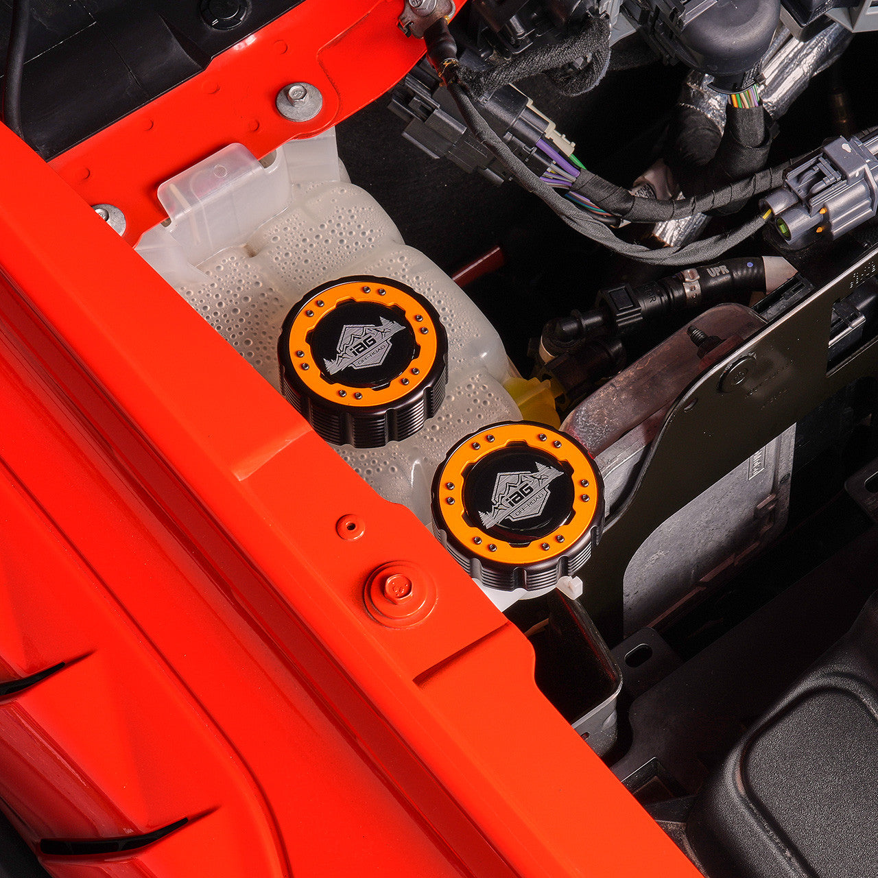 IAG Off-Road Beadlock Coolant Cap For 2021+ Ford Bronco, 15+ F-150, 19+ Ranger, 22+ Maverick