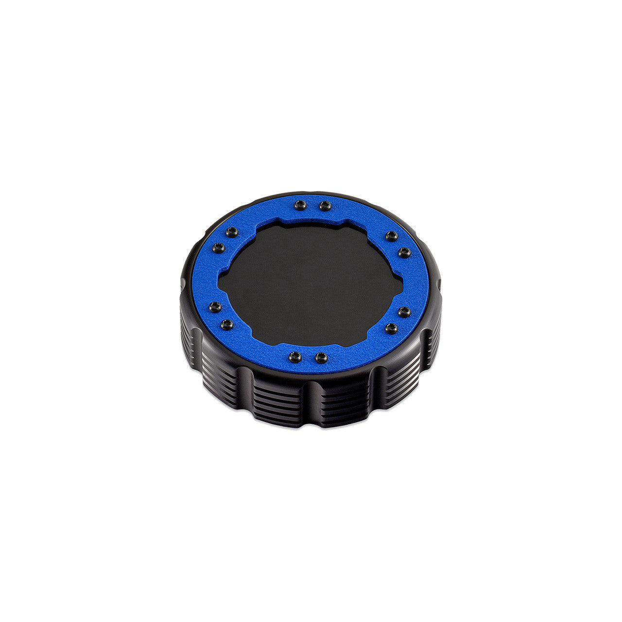 IAG Off-Road Beadlock Washer Fluid Cap For 2021+ Ford Bronco, 24+ Ranger - Blue No Emblem