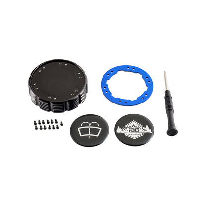IAG Off-Road Beadlock Washer Fluid Cap For 2021+ Ford Bronco, 24+ Ranger - Product Contents Layout