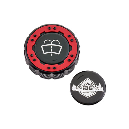 IAG Off-Road Beadlock Washer Fluid Cap For 2021+ Ford Bronco, 24+ Ranger, 22+ Maverick
