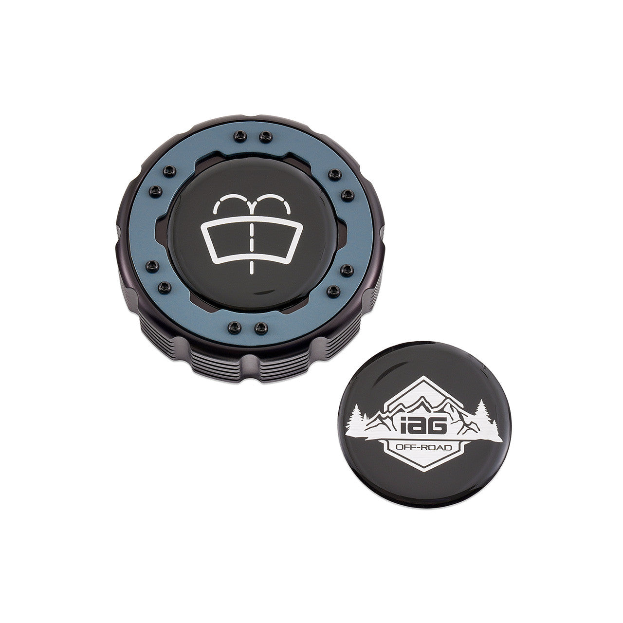IAG Off-Road Beadlock Washer Fluid Cap For 2021+ Ford Bronco, 24+ Ranger - Area 51