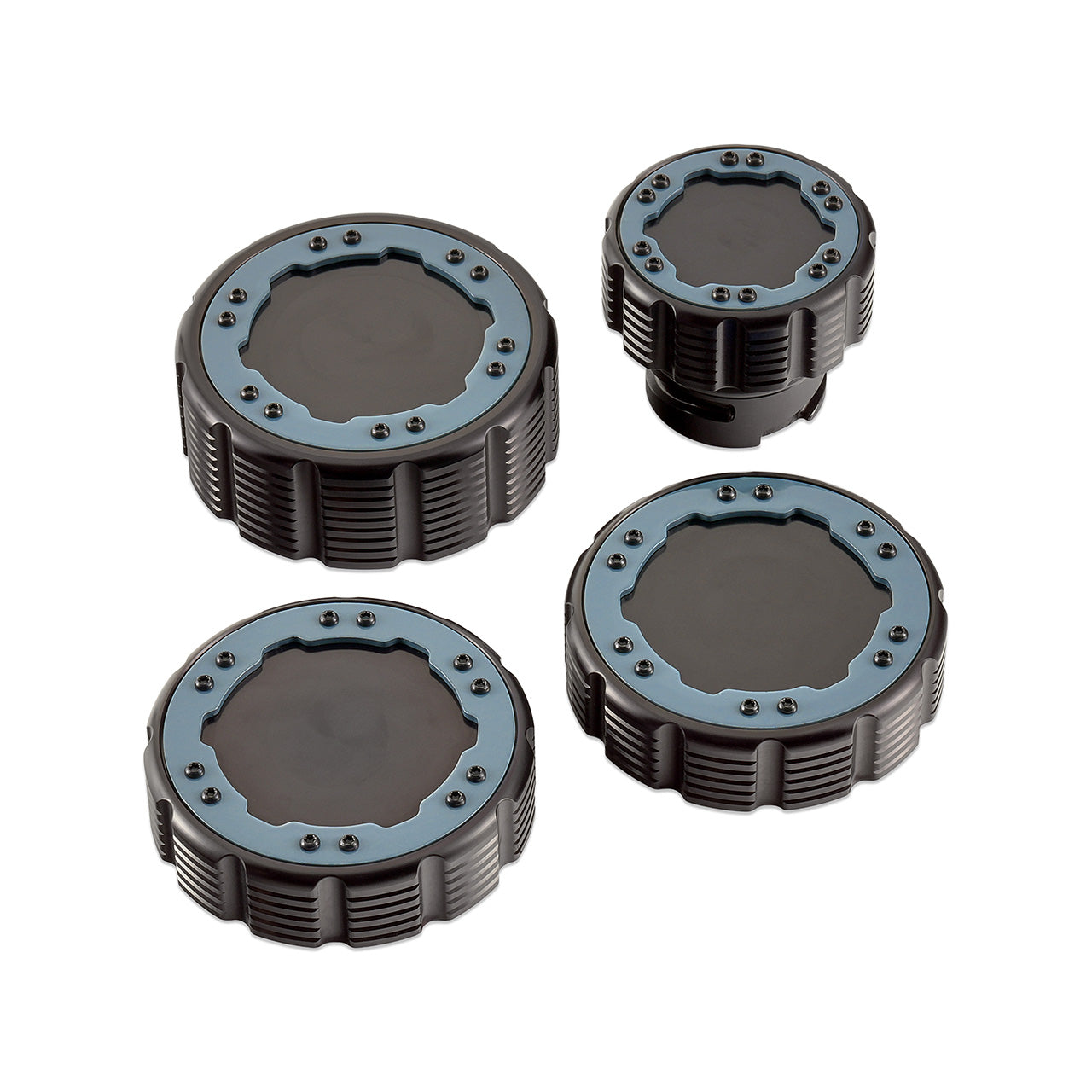 IAG Off-Road Beadlock Cap Kit for 2021+ Ford Bronco, 2024+ Ranger, 22+ Maverick - Area 51 without Emblem