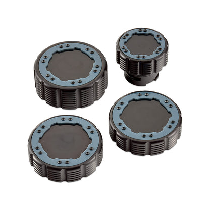 IAG Off-Road Beadlock Cap Kit for 2021+ Ford Bronco, 2024+ Ranger, 22+ Maverick - Area 51 without Emblem