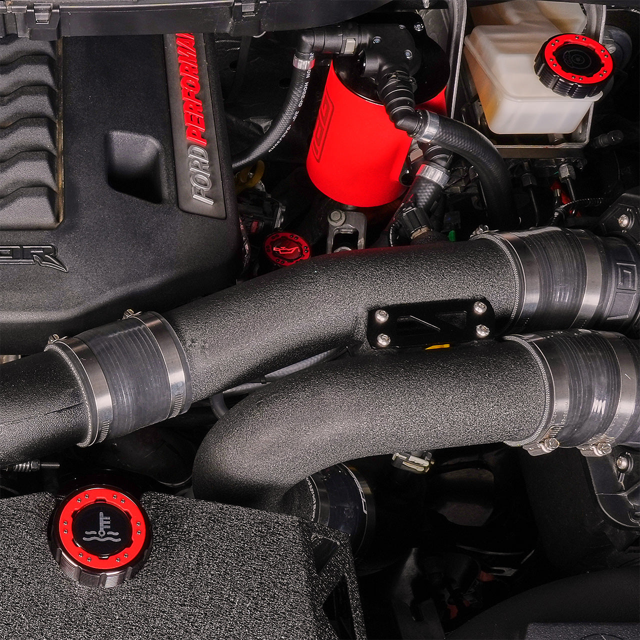 IAG Off-Road Beadlock Cap Kit Installed on 2015+ Ford F-150 & 17+ F-150 Raptor