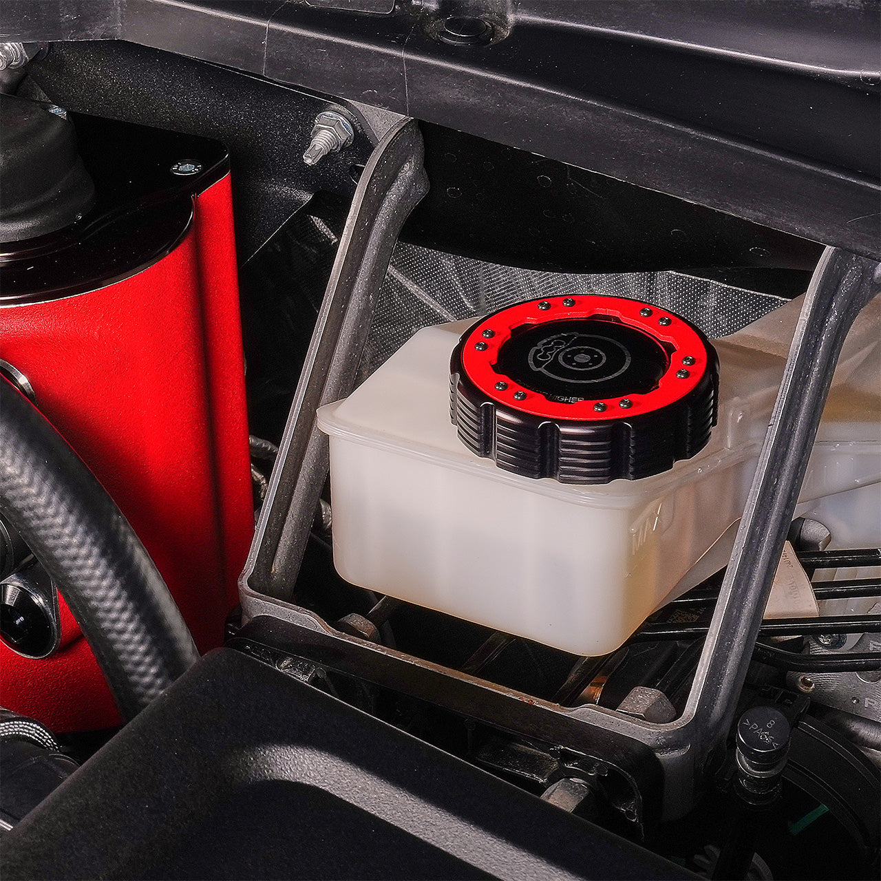IAG Off-Road Beadlock Brake Cap Installed on 2015+ Ford F-150 & 17+ F-150 Raptor