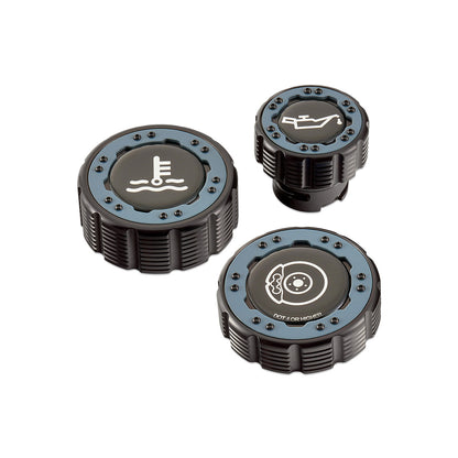 IAG-ACC-F1097BKA51 - IAG Beadlock Cap Kit 15+ Ford F-150 & 17+ F-150 Raptor - Area 51 with Emblem