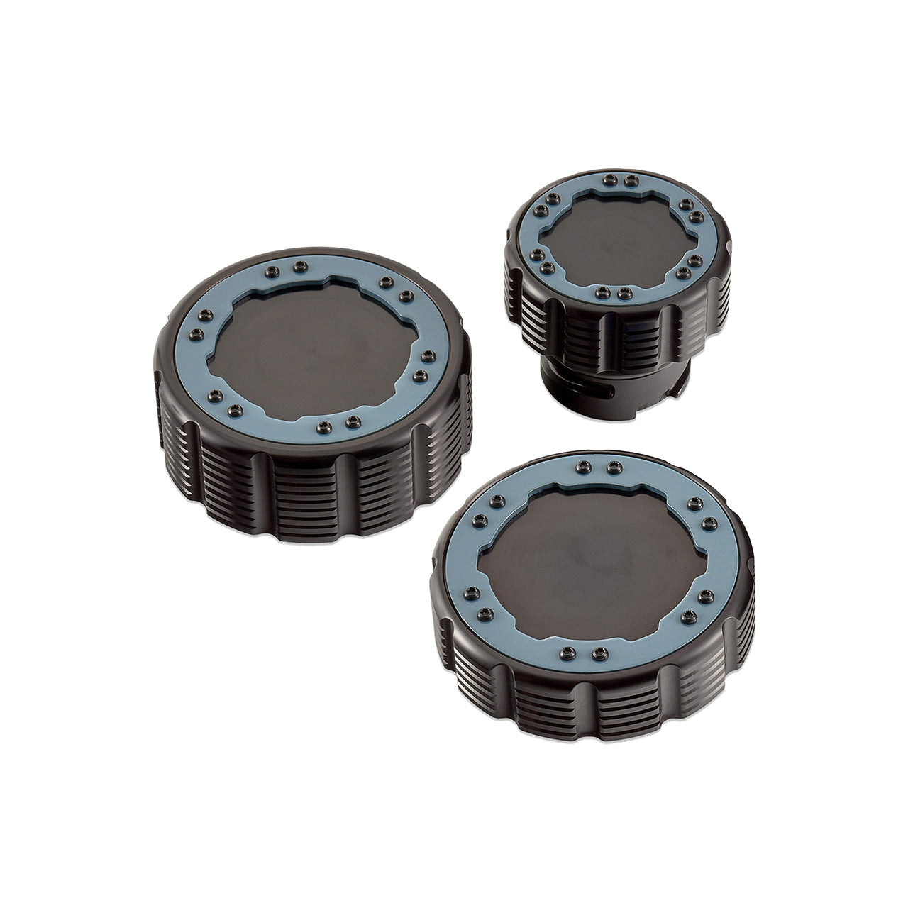 IAG-ACC-F1097BKA51 - IAG Beadlock Cap Kit 15+ Ford F-150 & 17+ F-150 Raptor - Area 51 no Emblem