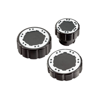 IAG-ACC-F1097BKWH - IAG Beadlock Cap Kit in White No Emblem