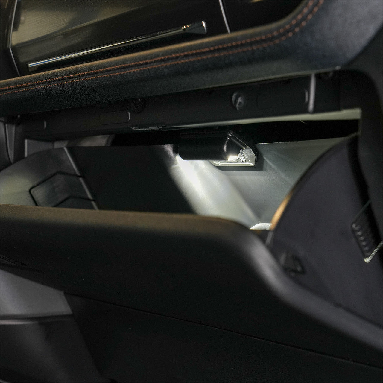 IAG Off-Road Glove Box Light For 2020+ Ford F-150 - Installed 3