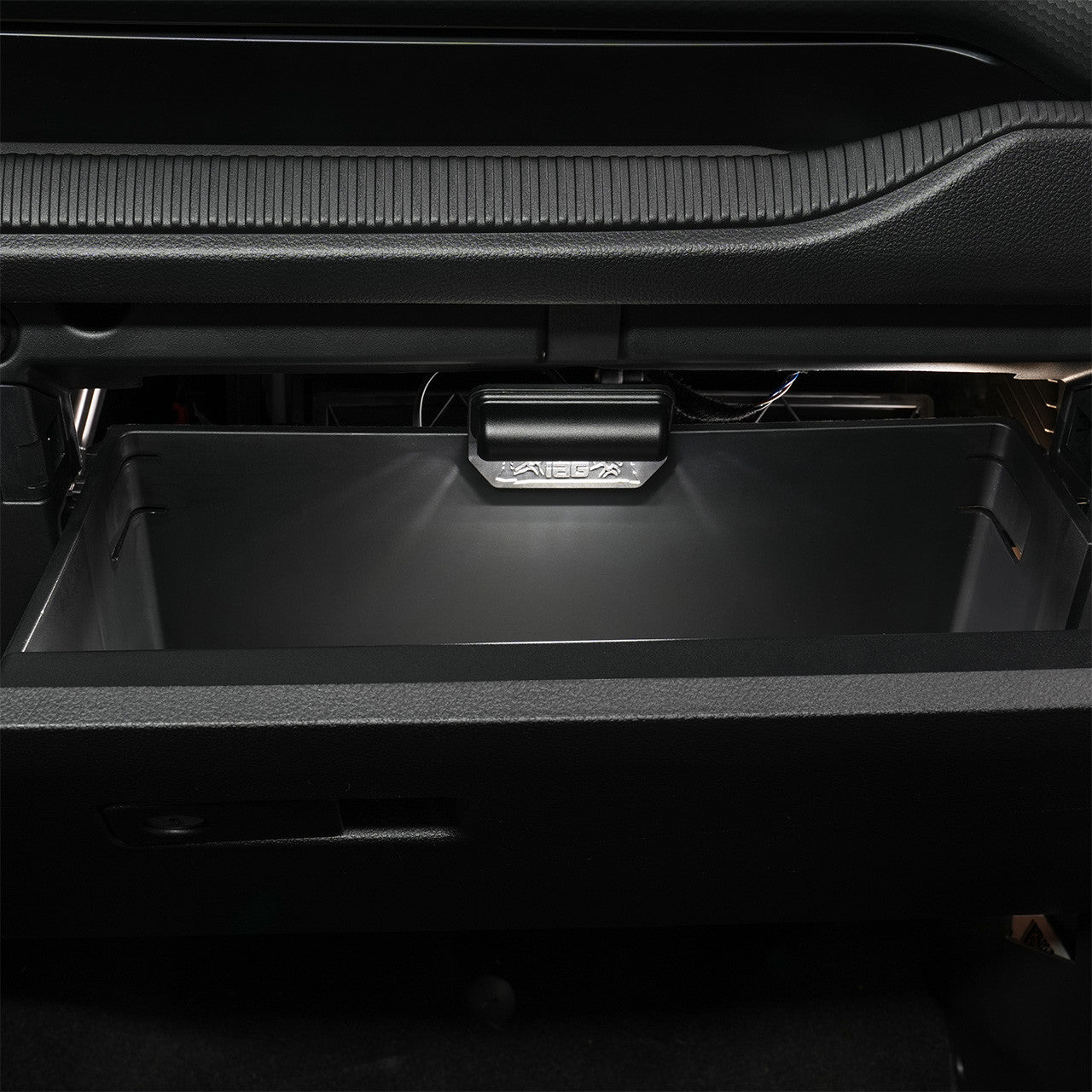 IAG Off-Road Glove Box Light For 2024+ Ford Ranger/Ranger Raptor - Installed
