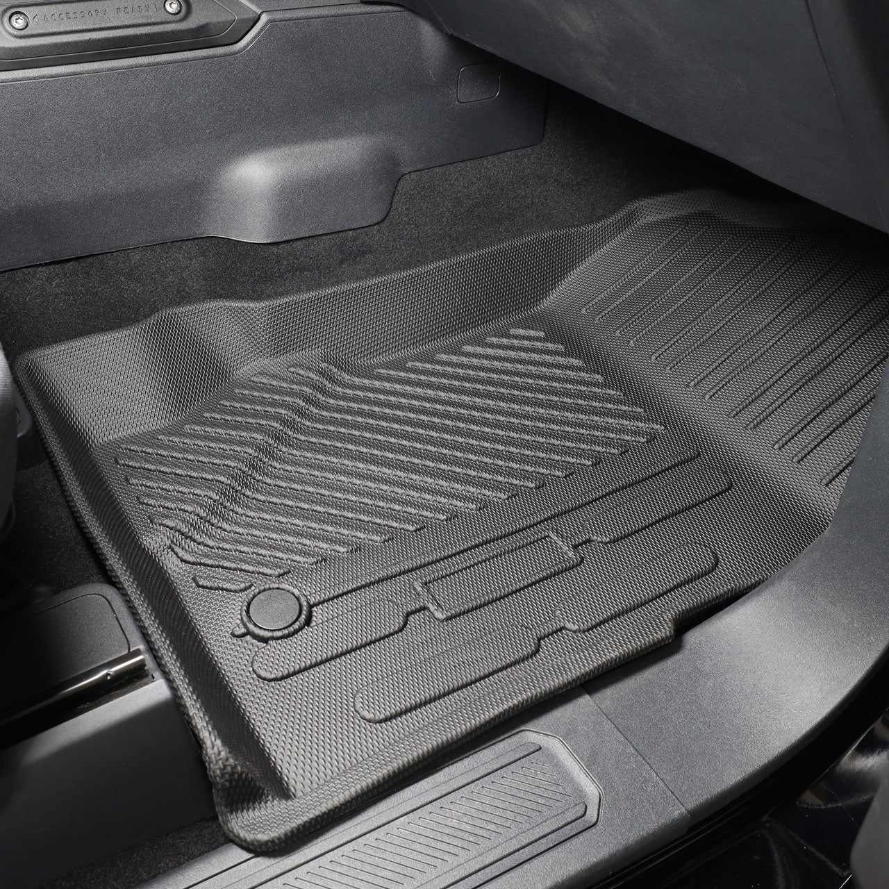 IAG I-Line Molded Floor Mats for 2021+ Ford Bronco Four Door - Front Passenger Side
