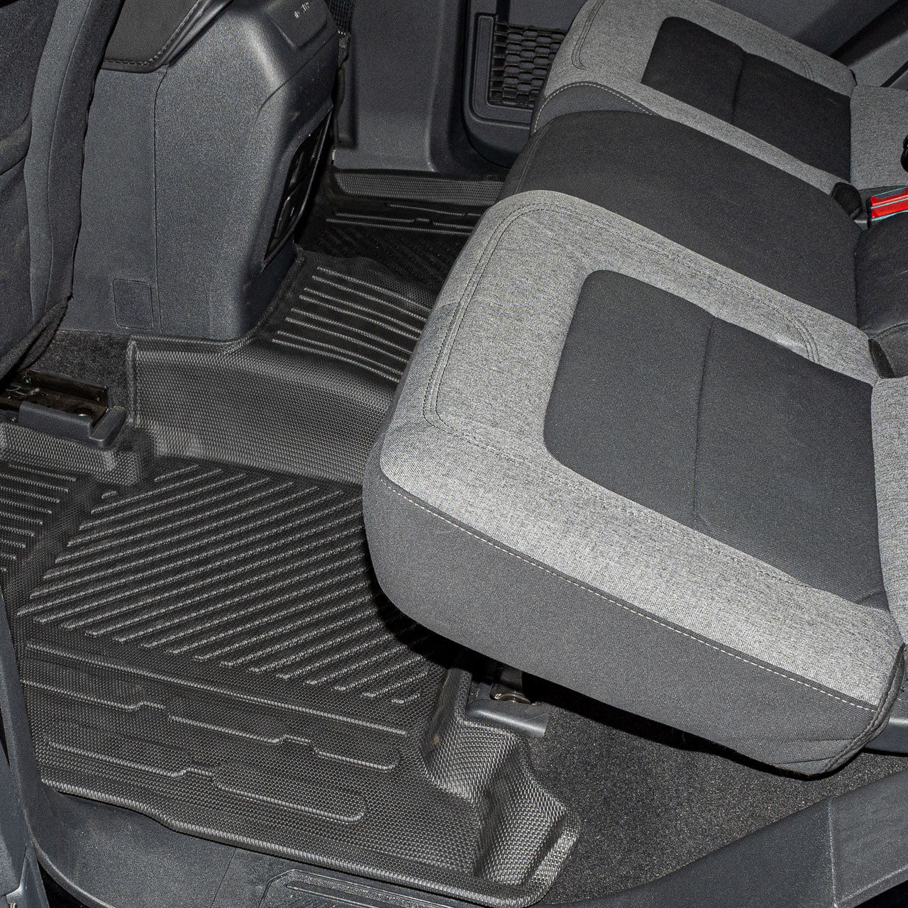 IAG I-Line Molded Floor Mats for 2021+ Ford Bronco Four Door - Rear
