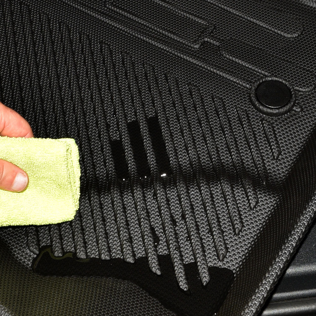 IAG I-Line Molded Floor Mats for 2021+ Ford Bronco Four Door - Easy Clean Up