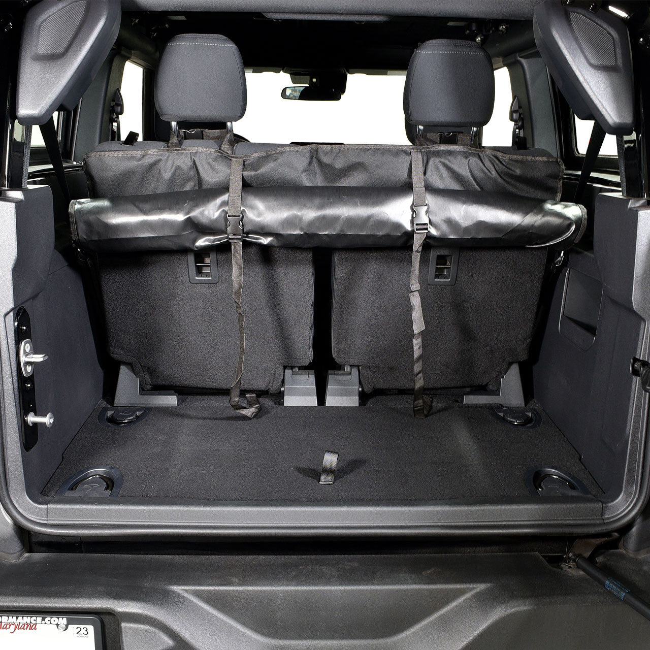 IAG I-Line Trunk Pet Mat for 2021+ Ford Bronco Two Door-Easy Storage 1