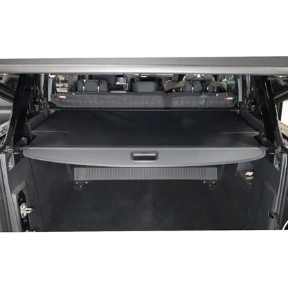 IAG I-Line Retractable Rear Cargo Cover for 2021+ Ford Bronco Four Door Soft Top - Installed