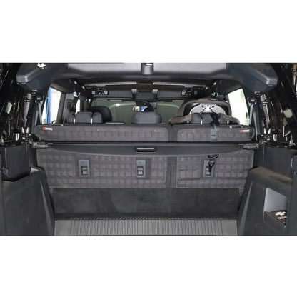 IAG I-Line Retractable Rear Cargo Cover for 2021+ Ford Bronco Four Door Soft Top - Installed 2