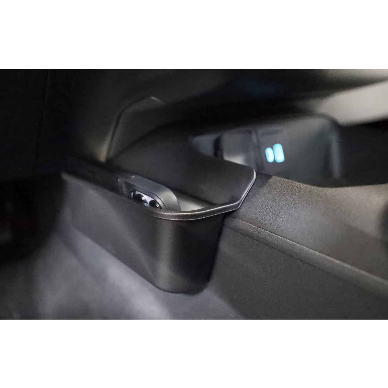 IAG I-Line Center Console Saddle Organizer for 2021+ Ford Bronco - Installed