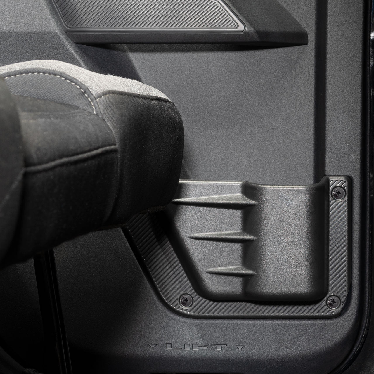 IAG I-Line ABS Rear Door Pocket for 2021+ Ford Bronco - Installed 2