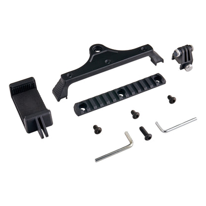 IAG I-Line Picatinny Rail with Phone Mount for 2021+ Ford Bronco - Parts Layout 1