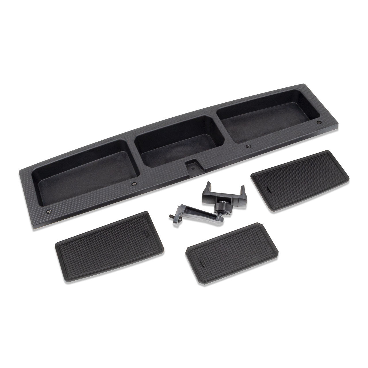 IAG I-Line Dash Organizer with Phone Holder for 2021-24 Ford Bronco - Parts Layout