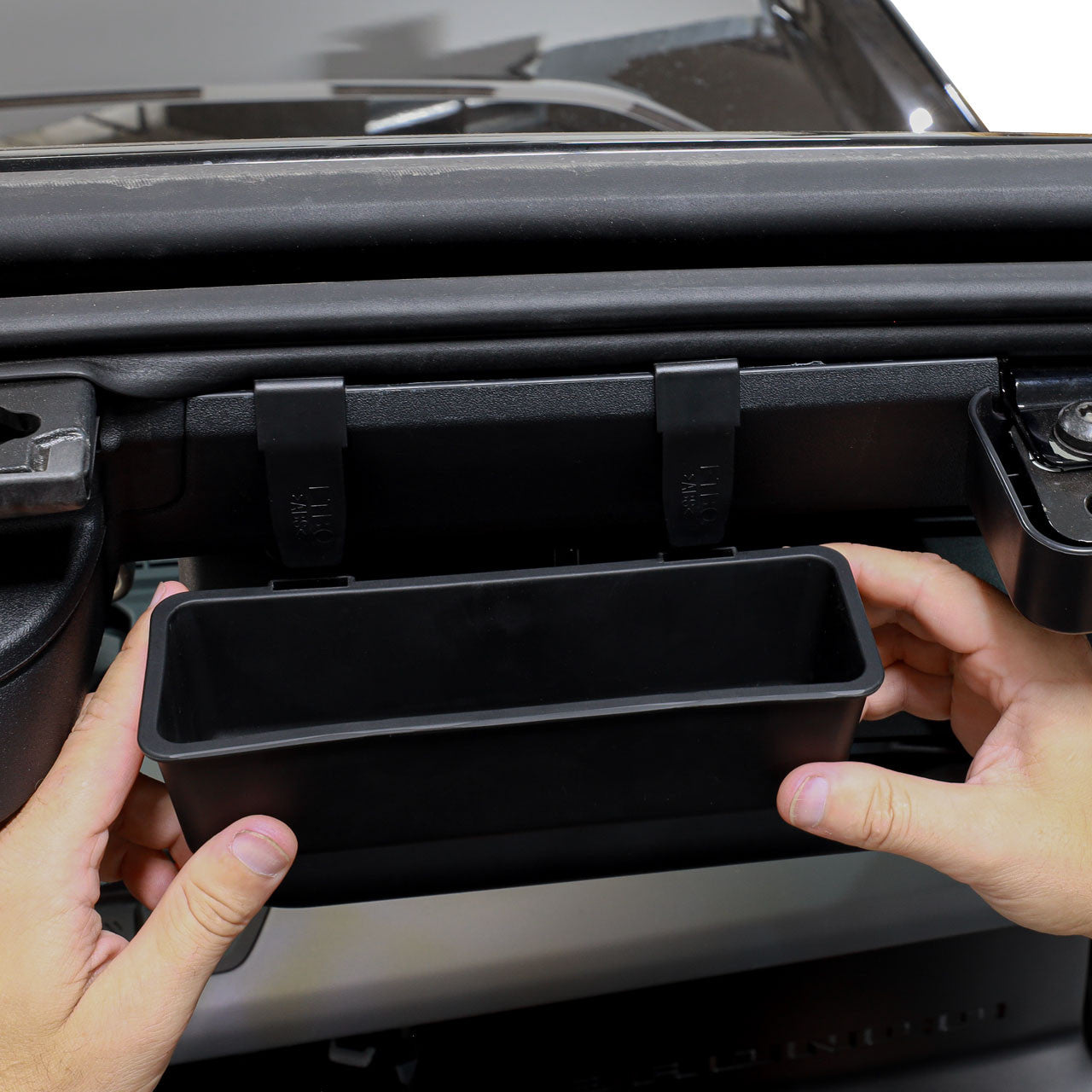 IAG I-Line TPE Sunglass Holder for 2021+ Ford Bronco - Install