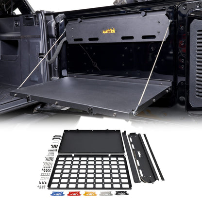IAG I-Line Tailgate Table No Drill with Molle Panel for 2021+ Ford Bronco