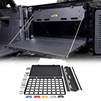 IAG I-Line Tailgate Table No Drill with MOLLE Panel for 2021+ Ford Bronco