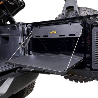 IAG I-Line Tailgate Table No Drill with Molle Panel for 2021+ Ford Bronco - Installed 1