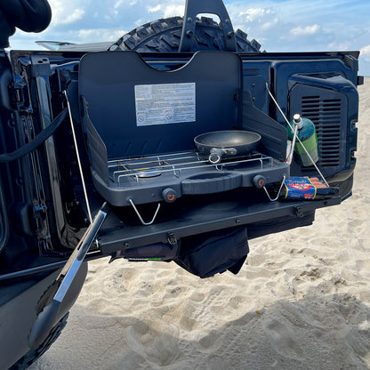 IAG I-Line Tailgate Table No Drill with Molle Panel for 2021+ Ford Bronco - Installed 4