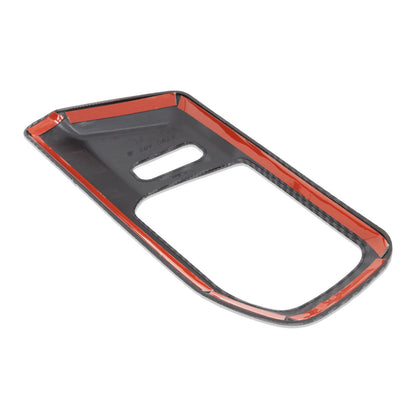 IAG I-Line 2pc Interior Door Handle Cover Gloss Carbon for 2021+ Ford Bronco Two Door - Adhesive