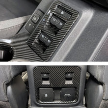 IAG I-Line 2pc Window Switch Panel Cover Kit Gloss Carbon for 2021-24 Ford Bronco