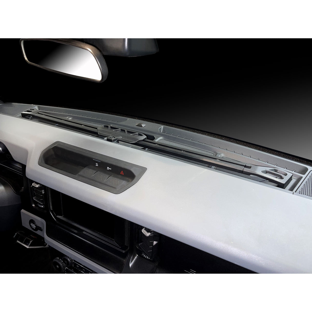 IAG I-Line Full Length Dash Mount Rail System 2021+ Ford Bronco - Installed