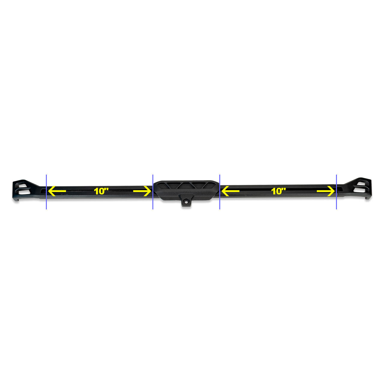 IAG I-Line Full Length Dash Mount Rail System 2021+ Ford Bronco - Versatility