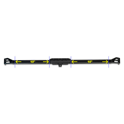 IAG I-Line Full Length Dash Mount Rail System 2021+ Ford Bronco - Versatility