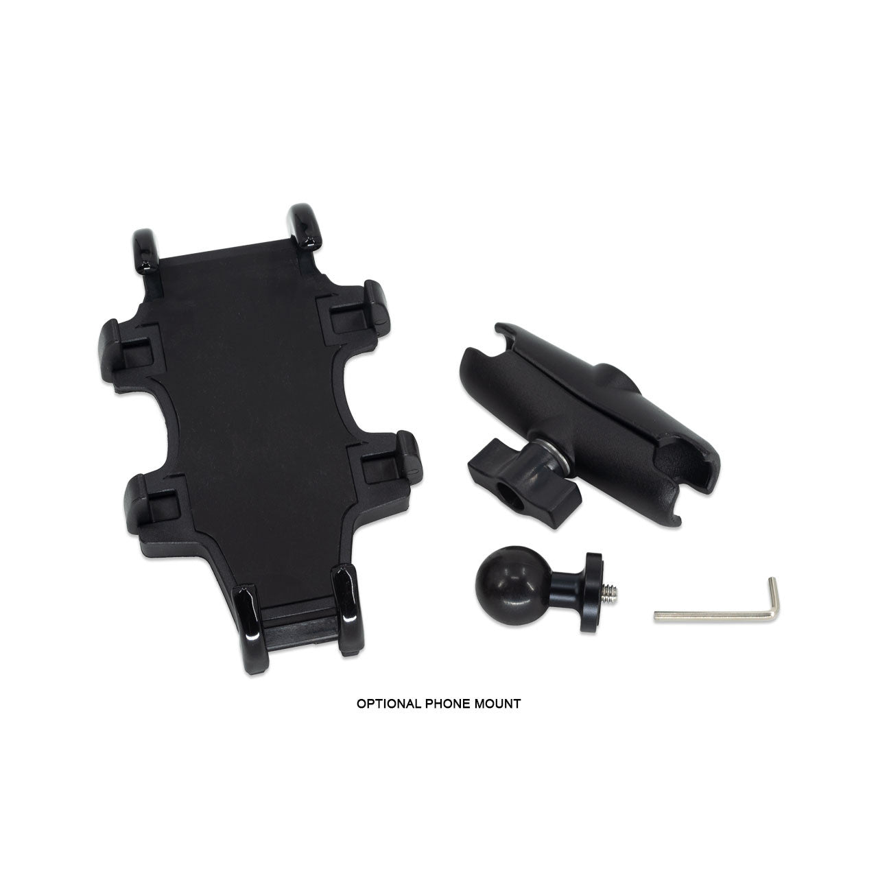 IAG I-Line Full Length Dash Mount Rail System 2021+ Ford Bronco - Optional Phone Mount