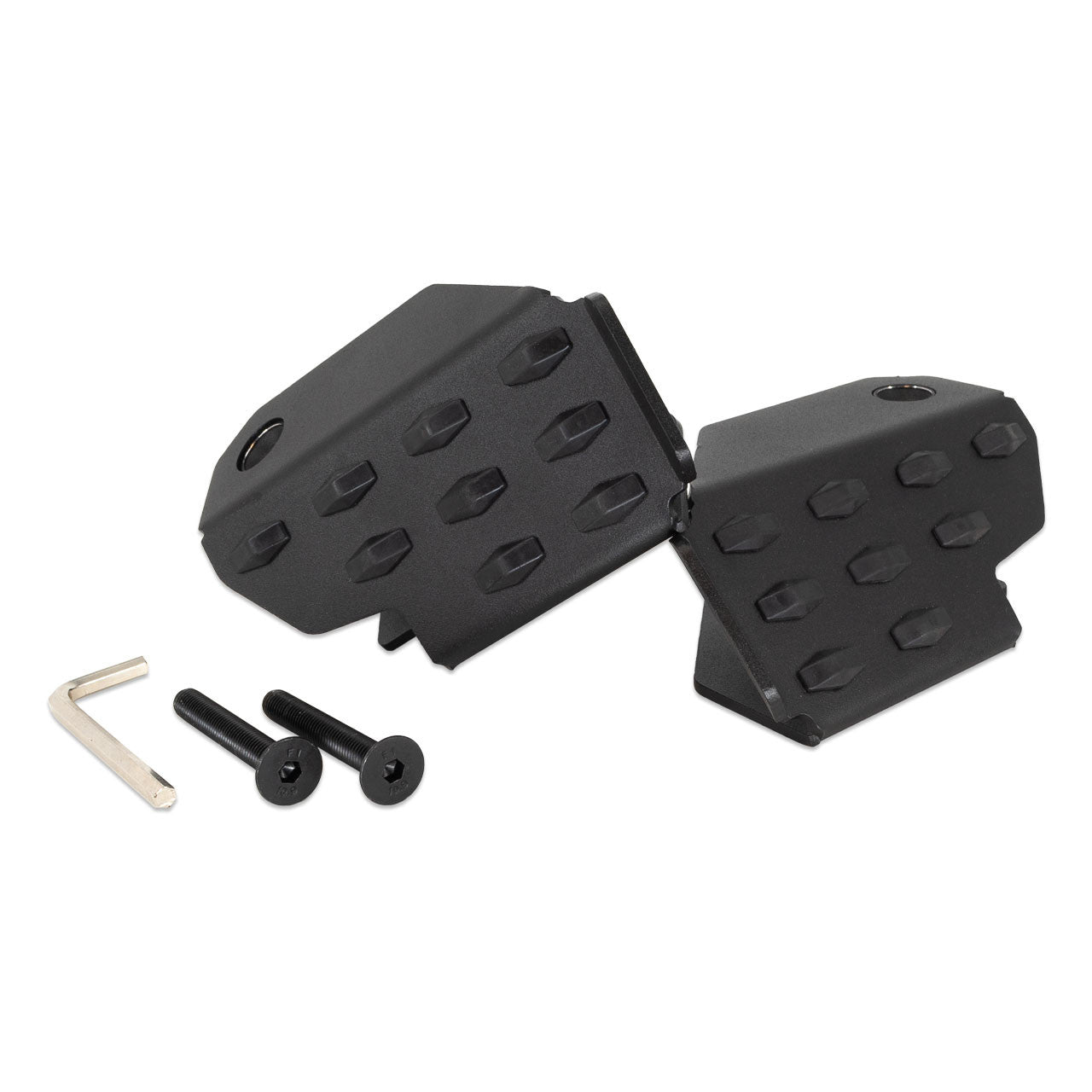 IAG I-Line 2pc Front Door Foot Rest Pedal Anti-Slip 2021+ Ford Bronco - Parts Layout