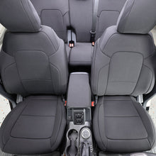 IAG I-Line Seat Cover Set Black Neoprene 2021+ Ford Bronco Four Door - Front Covers Installed