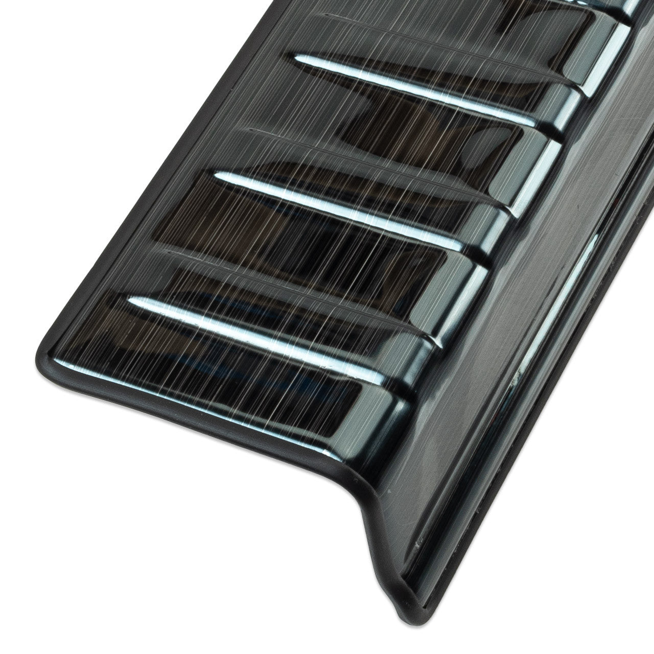 IAG I-Line Stainless Tailgate Inner Protector Trim Black 2021+ Ford Bronco - Close Up