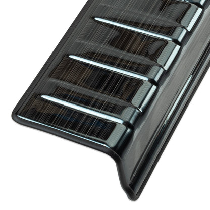 IAG I-Line Stainless Tailgate Inner Protector Trim Black 2021+ Ford Bronco - Close Up
