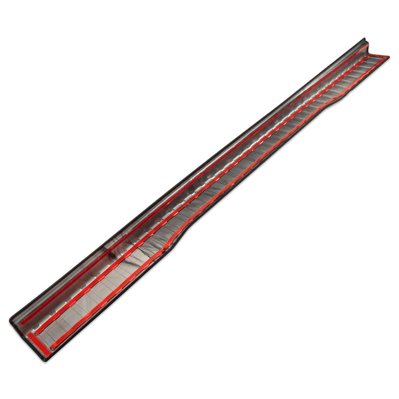 IAG I-Line Stainless Tailgate Inner Protector Trim Black 2021+ Ford Bronco - Adhesive Side