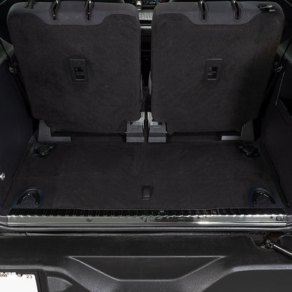 IAG I-Line Stainless Tailgate Inner Protector Trim Black 2021+ Ford Bronco - Installed