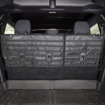 IAG I-Line Rear Seat Back Organizer For 2021+ Ford Bronco Four Door - Installed 2PC